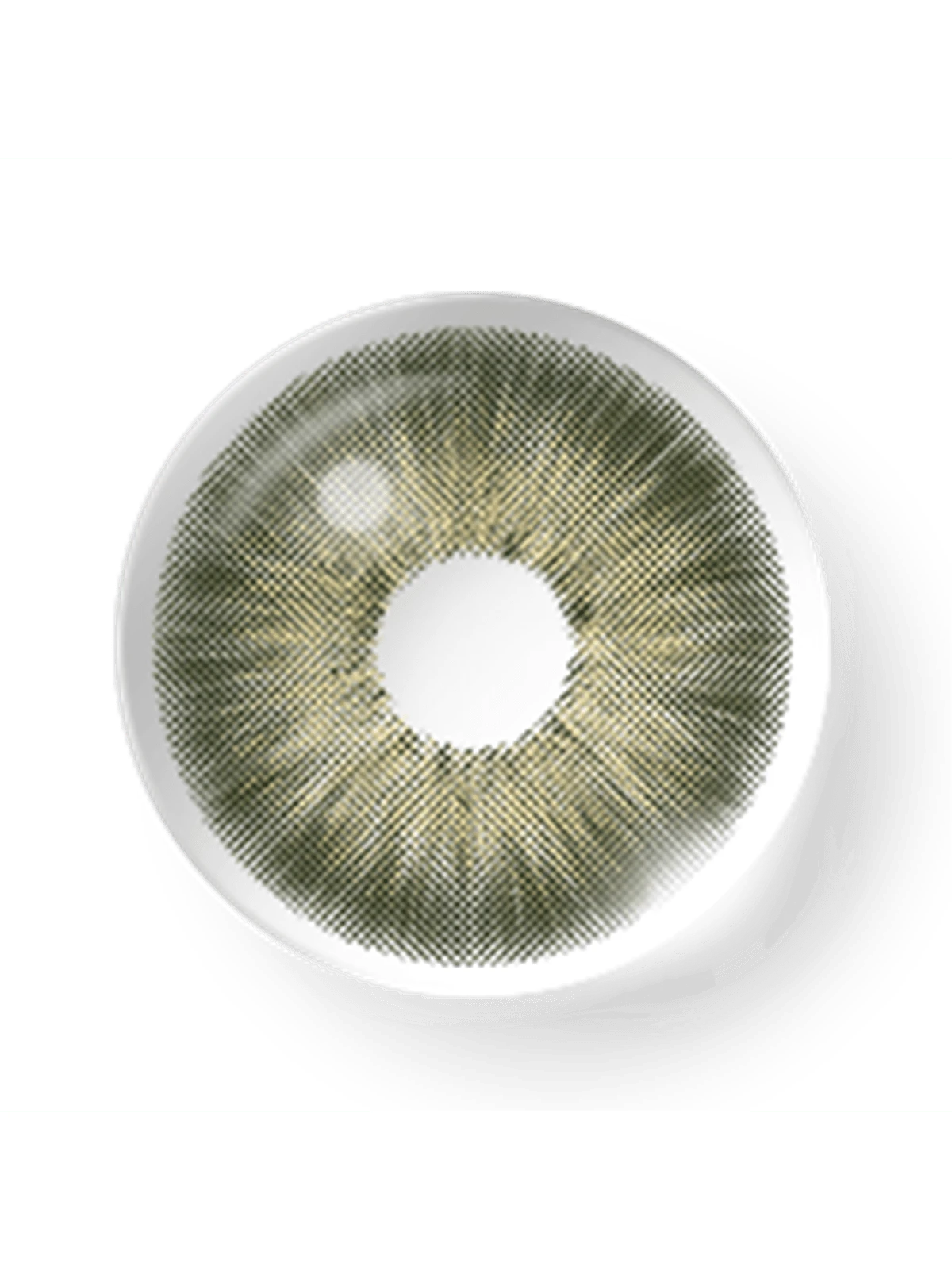 1 Pair Natural Color Lens Eyes Color Cosmetic Contact Lens Green Colored Lenses For Eyes Yearly Beauty Contact Lens - Image 5