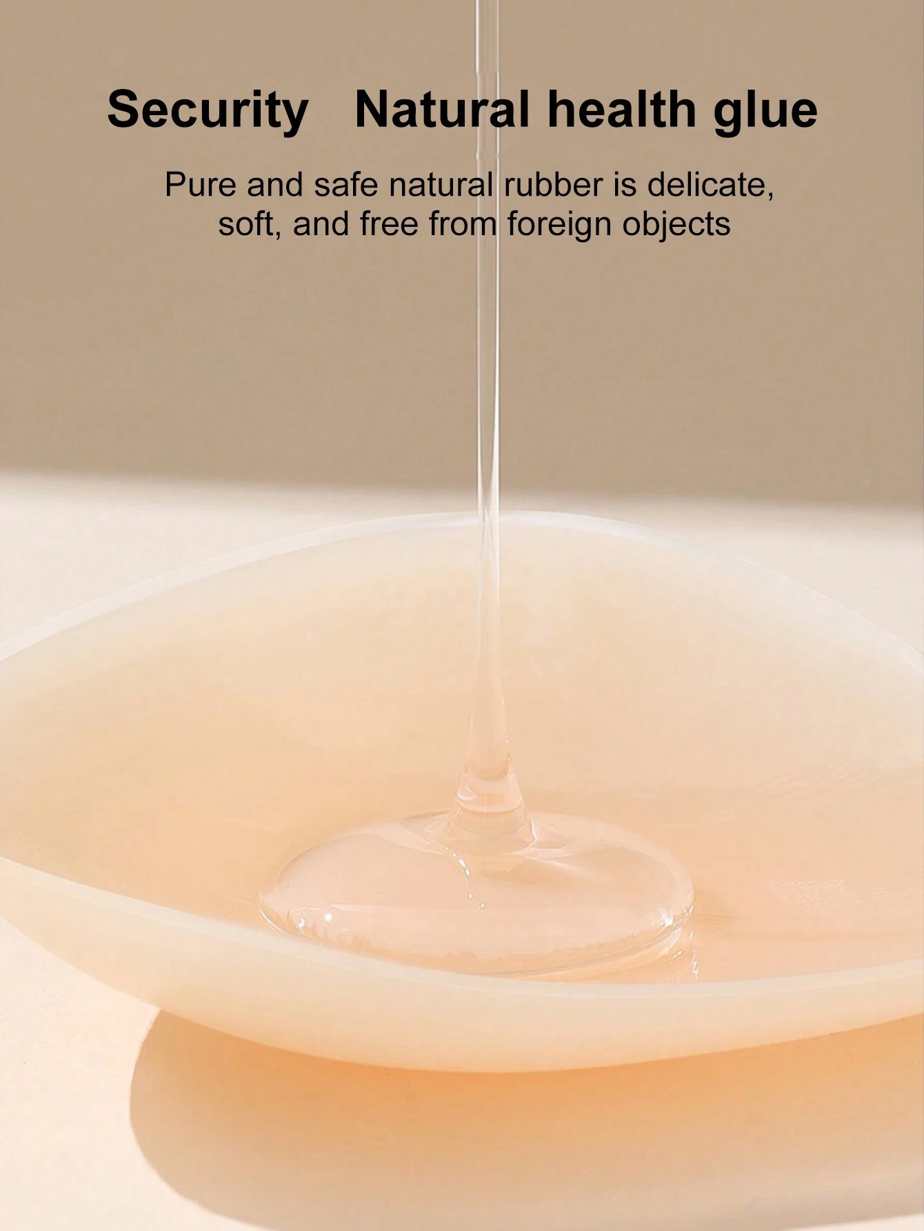 2 Pieces/1 Pair 10cm/3.93in Round Skin-Colored Silicone Breast Lift Tape With Nipple Cover And Anti-Light Function - Image 3