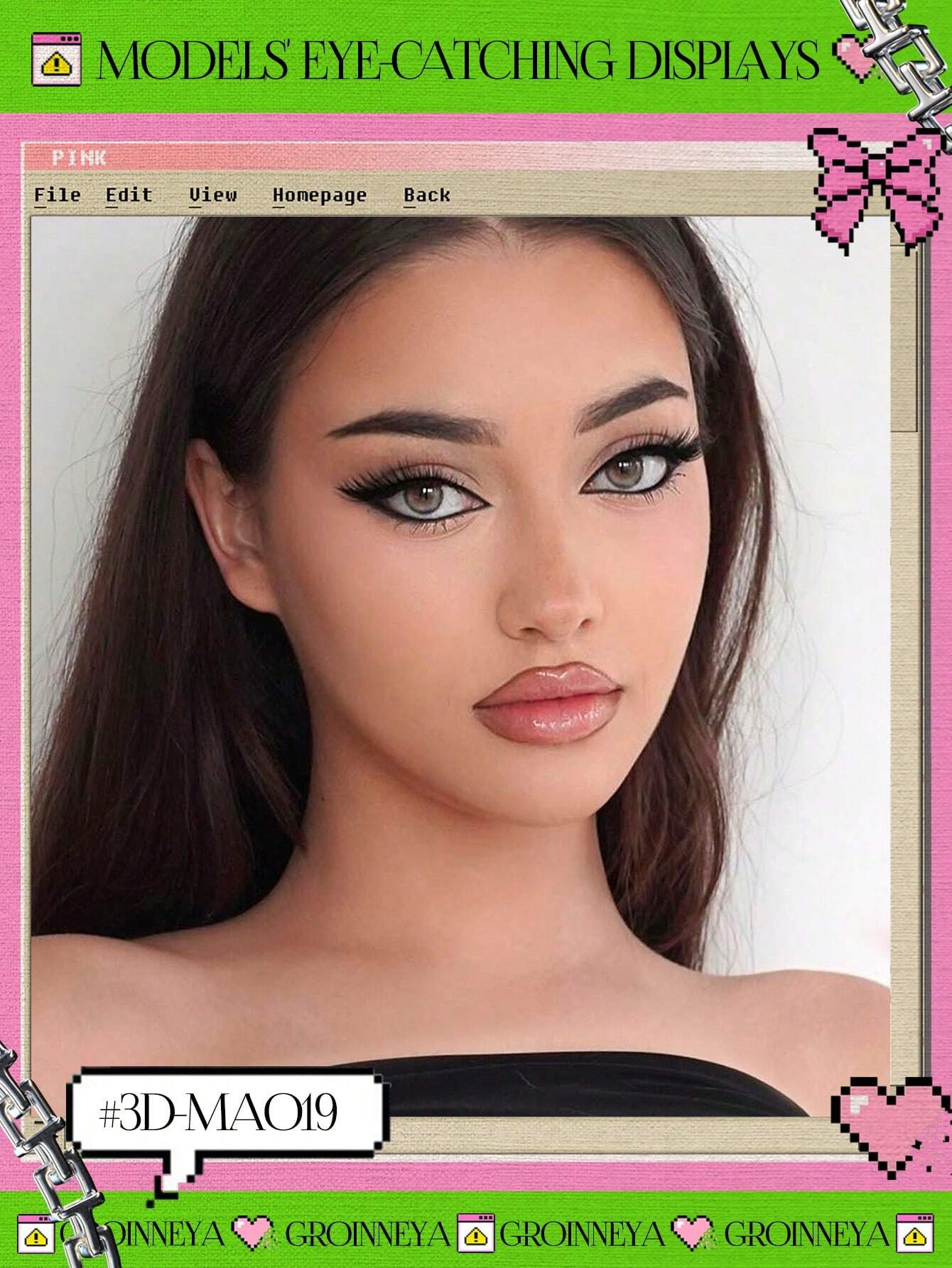 Cat Eye Lashes 5 Pairs Faux Mink Eyelashes Fox Eye Lashes Winged Lashes Natural Look Wispy Mink Eyelashes Full Strip Lashes Makeup - Image 2