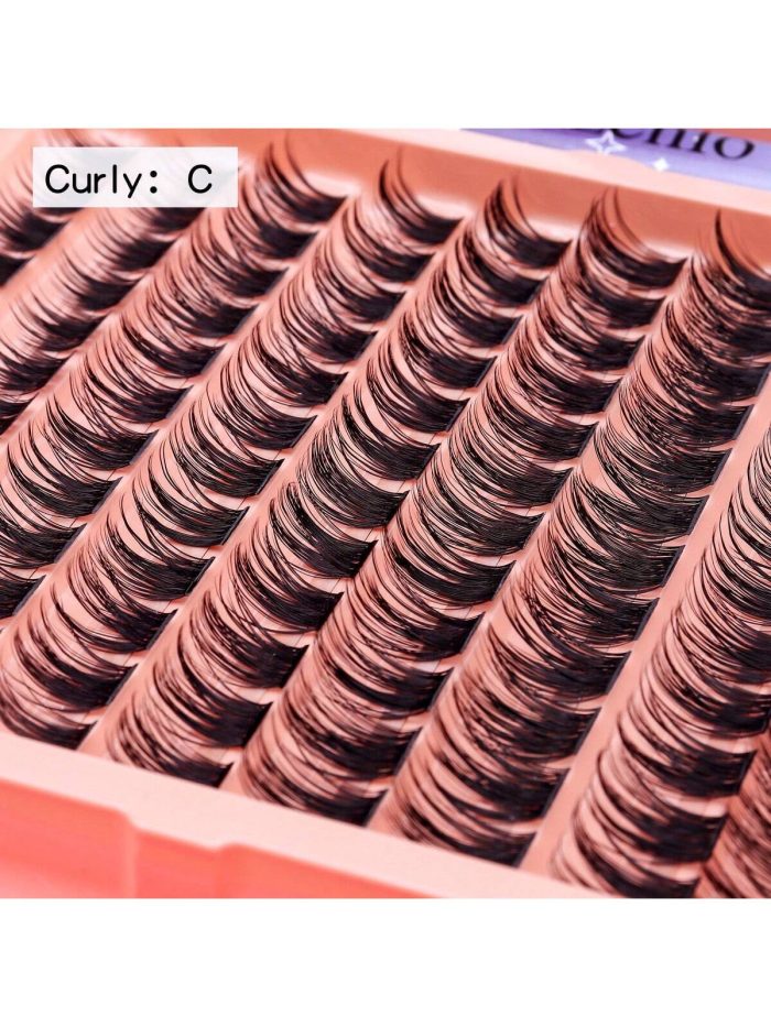 DIY Eyelash Extensions 120 Clusters Manga Lashes Volume Individual Eyelashes Extensions Lash Clusters DIY - Image 3