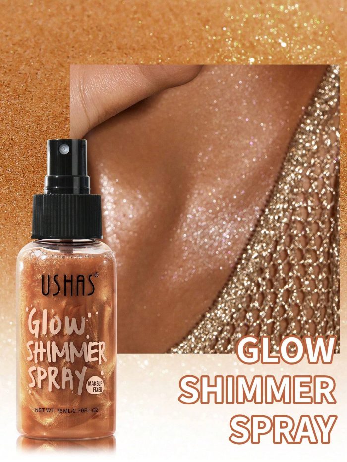 Highlighter Makeup Palette With Sparkles, Illuminate Facial Contours And Add Brightness, Pearl Powder For Body Highlighting#03 - Image 2