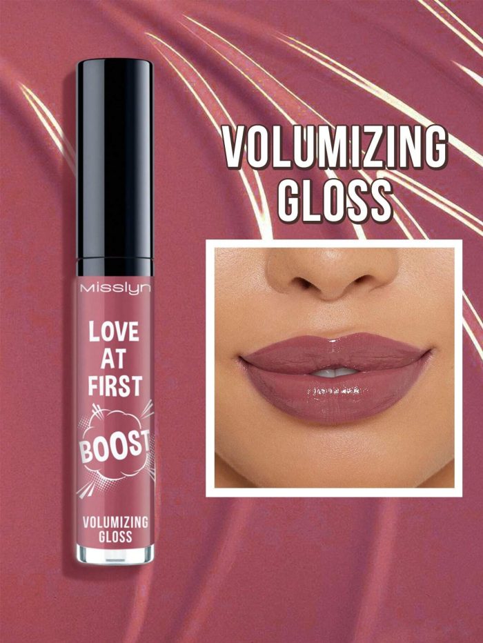 MissIyn Love At First Boost Volumizing Gloss, Moisturizing Water Gloss Lip Gloss, Long-Lasting Moisturizing Sweet Lip Glazen Non Sticky Lip Gloss - Image 2