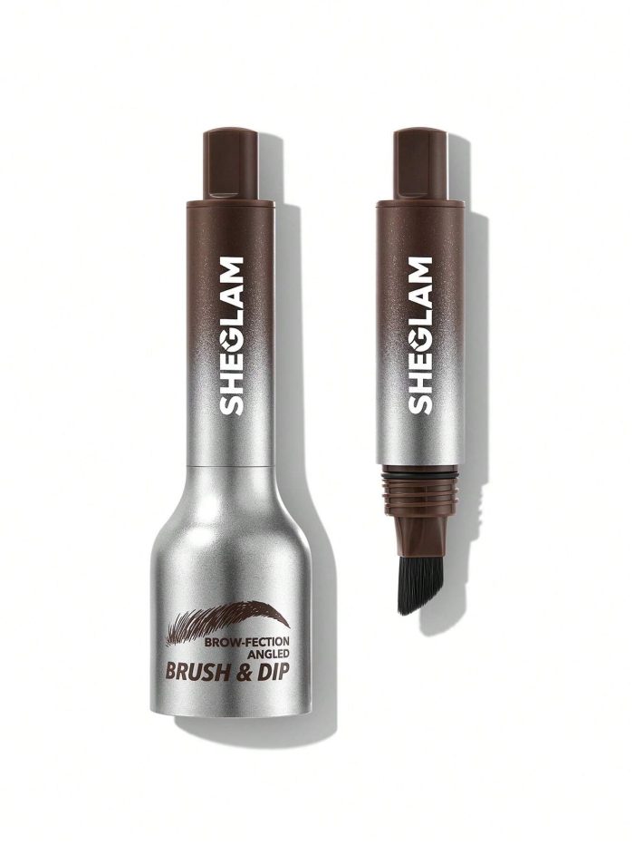 SHEGLAM Brow-Fection Angled Brush & Dip-Chocolate Hair-Like Strokes Liquid Eyebrow Gel Pen Easy To Color Long Lasting Quick Drying Natural Shaping - Image 8
