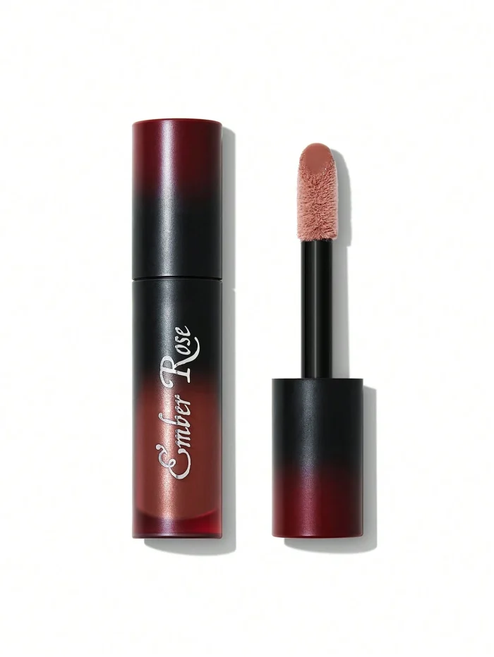 SHEGLAM Ember Rose Immortal Love Nourishing Lip Gloss-Amor Nude Liquid Lipstick High Shine Finish - Image 7