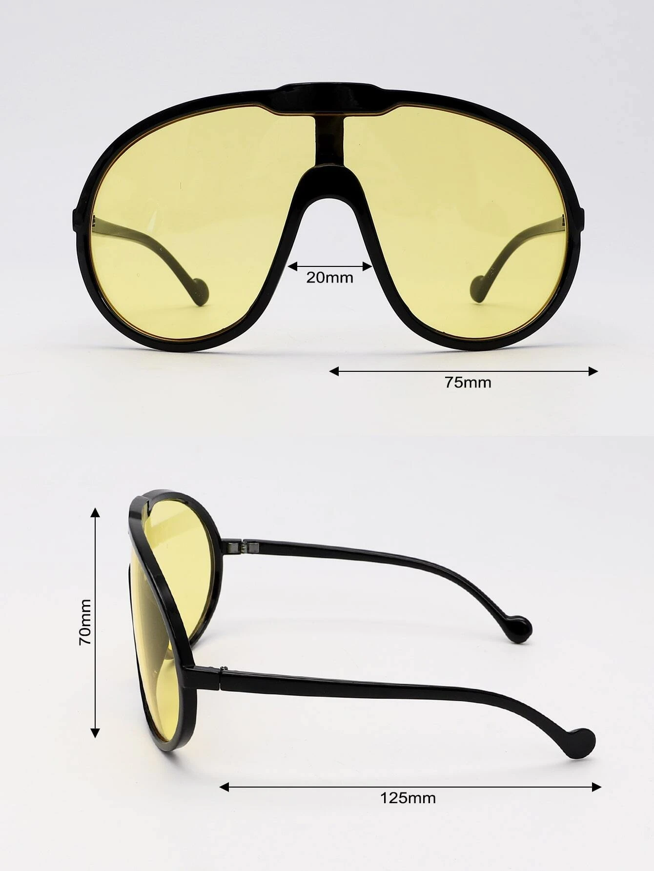 Street Y2k Geometric Frame Tinted Lens Sunglasses Perfect - Image 3