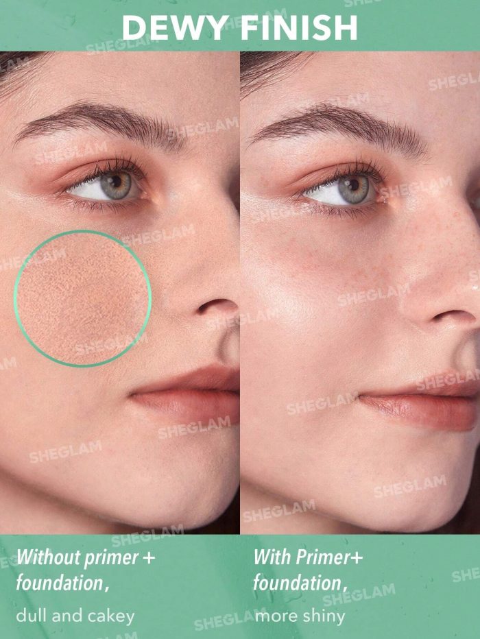 SHEGLAM Good Grip Hydrating Primer Oil Control Moisturizing Primer Gel Smooth Fine Lines Oil And Silicone-Free Face Primer - Image 3