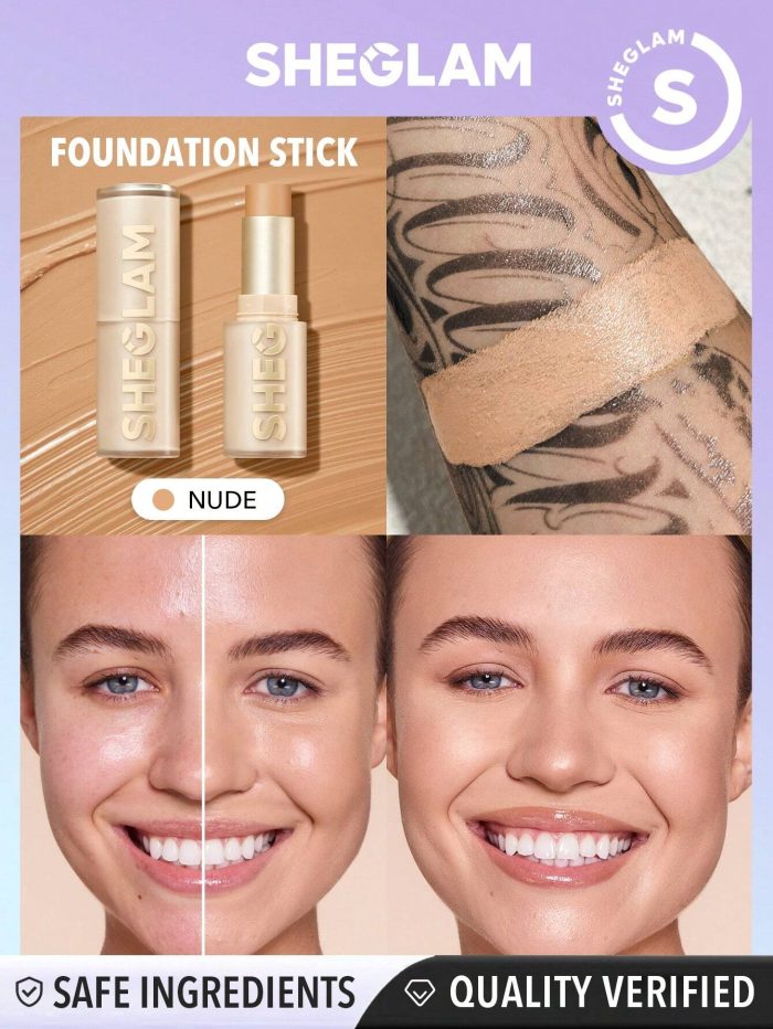 SHEGLAM Skin Magnet High Coverage Foundation Stick-Nude