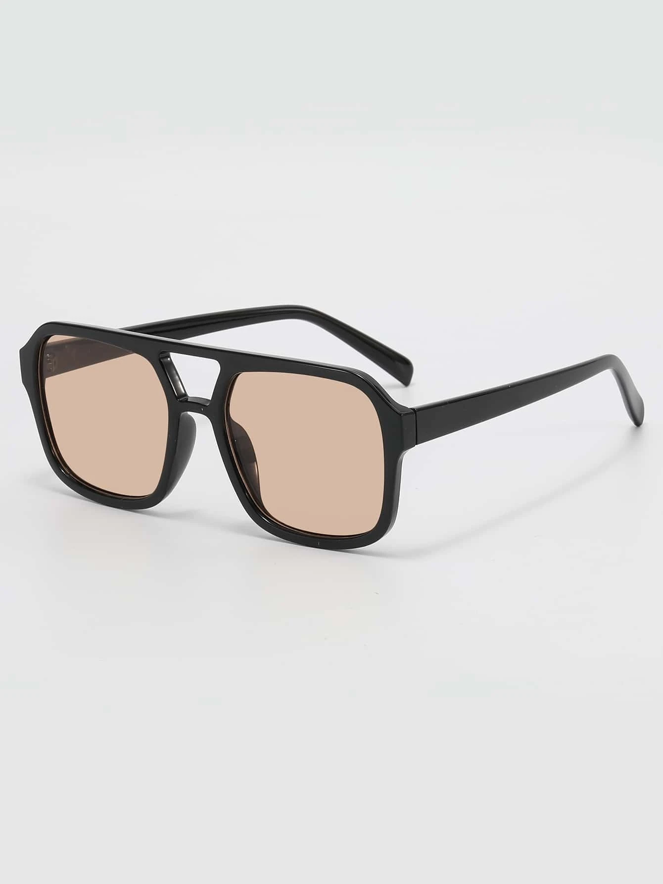 Geometric Frame Fashion Glasses Casual Sunglasses Beach Sun Glasses - Image 3