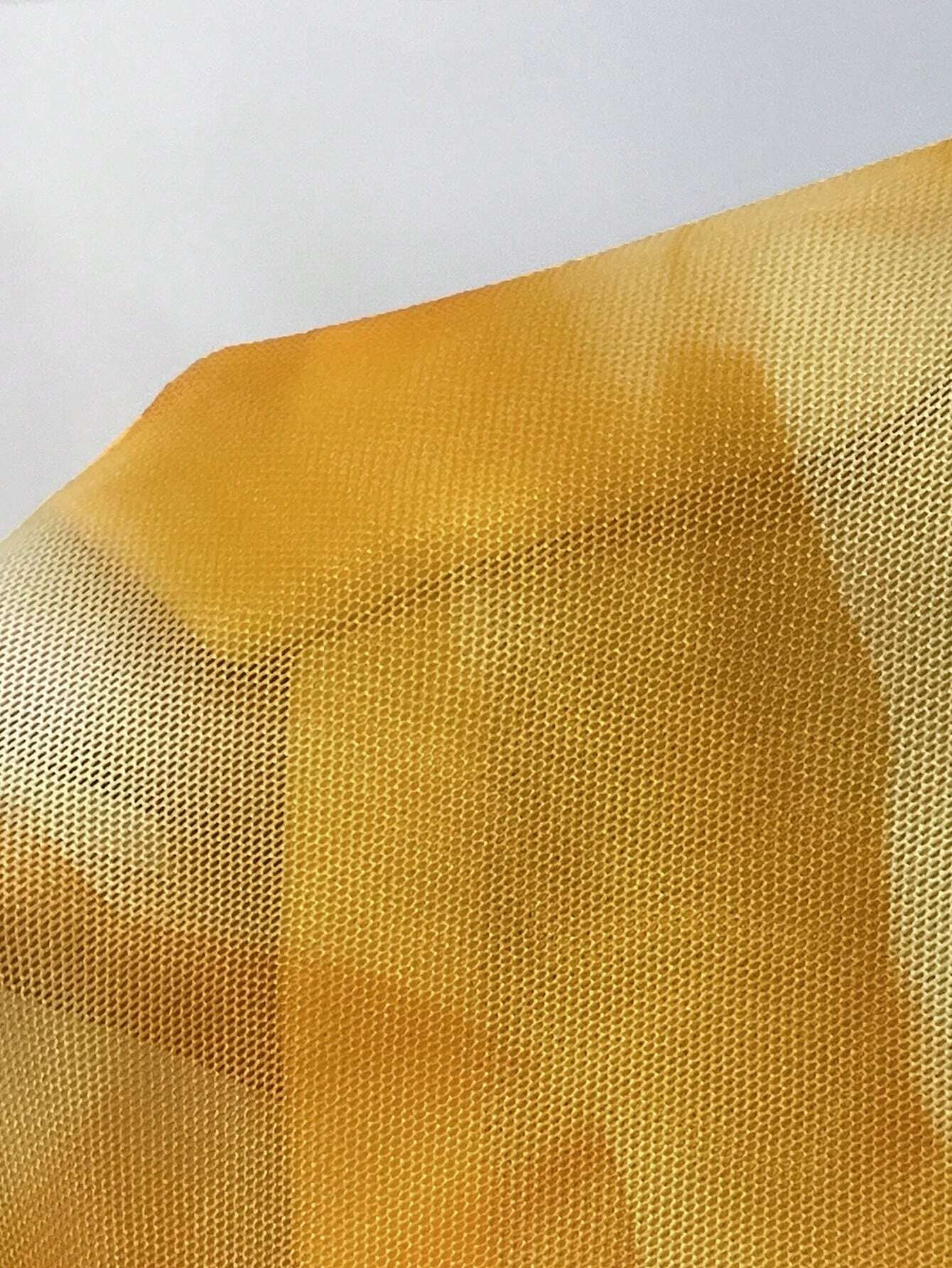 SHEIN Glamour Yellow Tie-Dye Bodycon Skirt With Pleats - Image 6