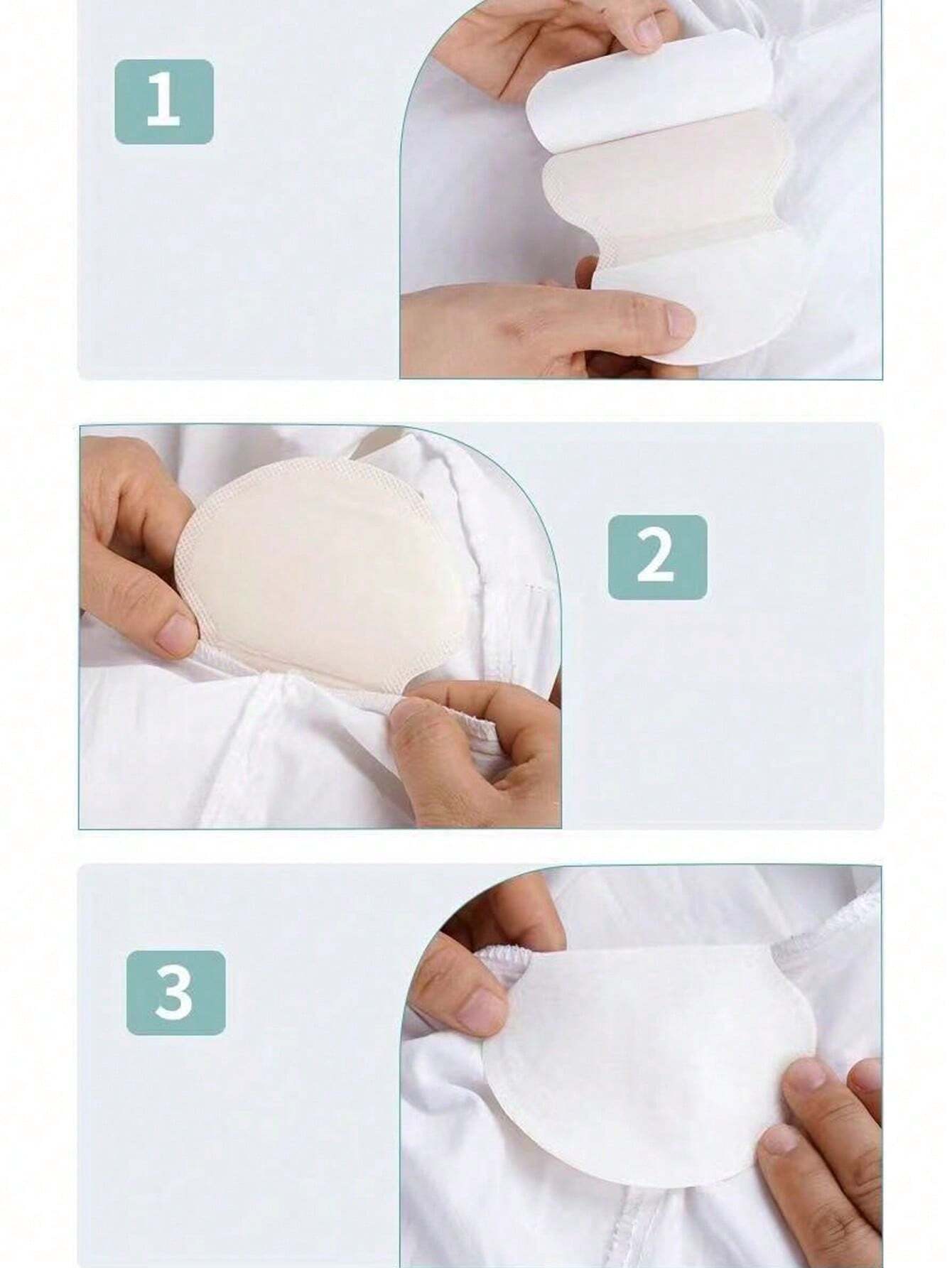 20pcs Underarm Sweat Pads, Armpit Sweat Absorbing Pads - Image 4