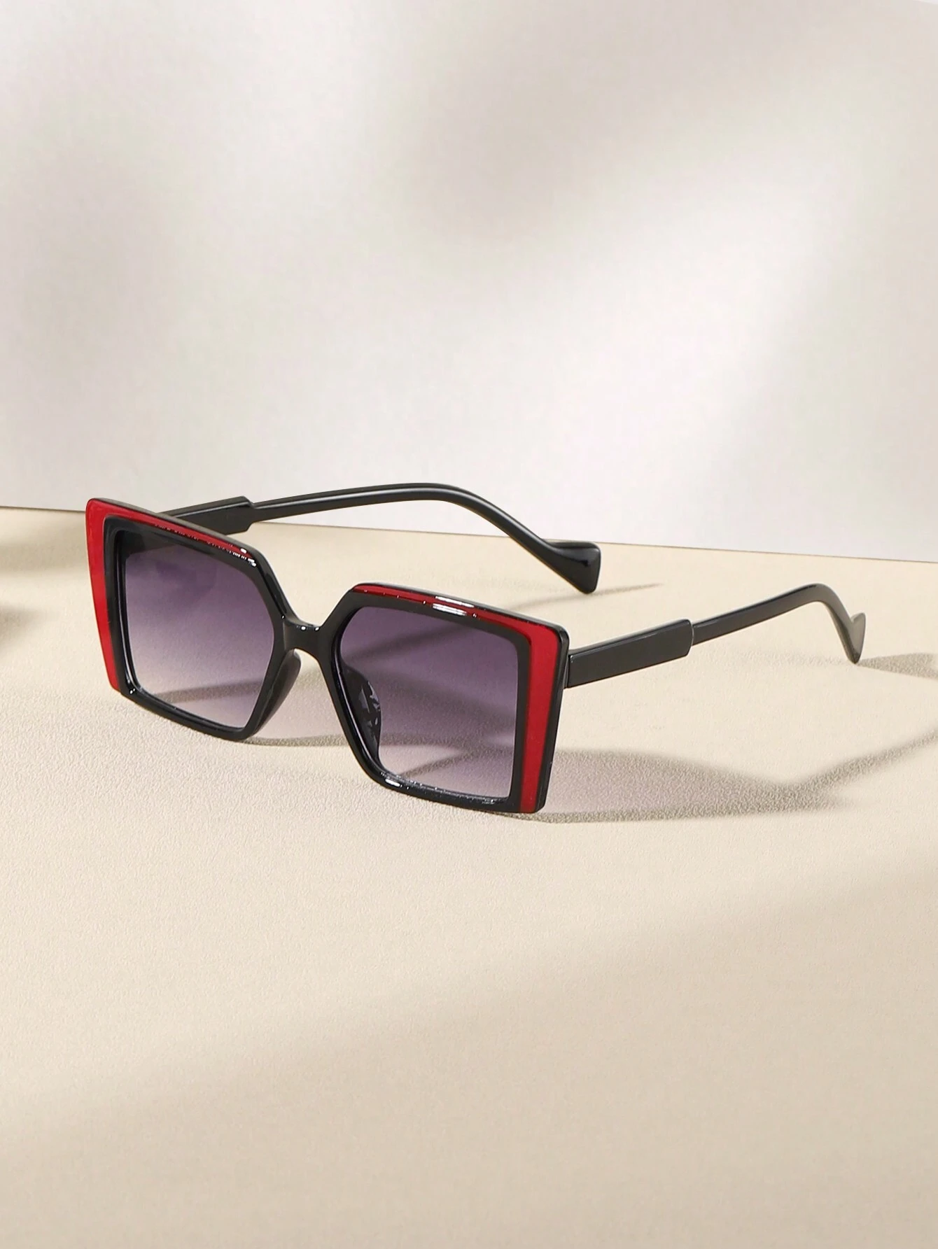 1/2 PCS Women's Acrylic Bohemian Box Trendy Fashion Hundred Sunglasses - Image 2