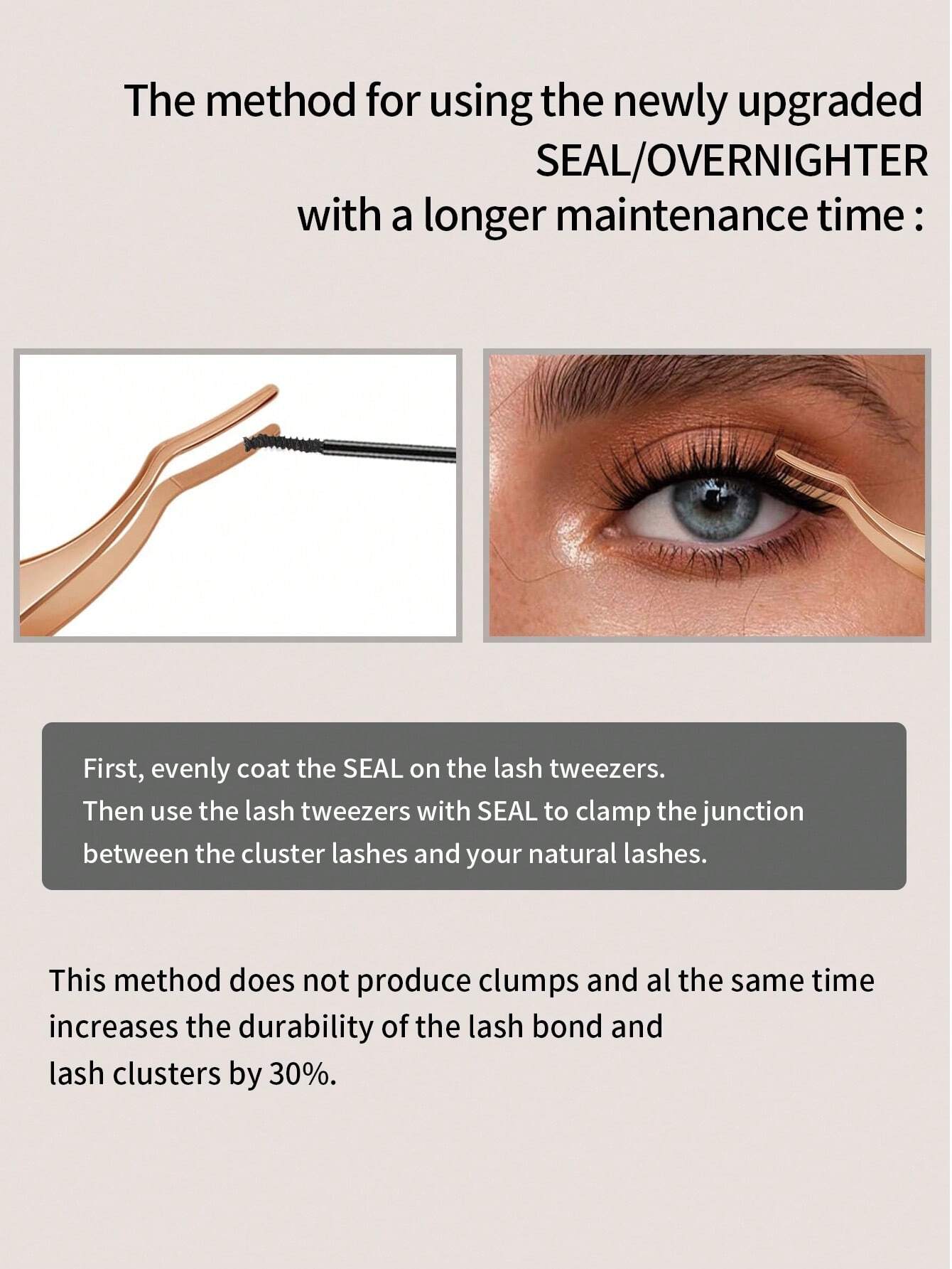 1 6ml Lash Bond And Seal 2-In-1, Black Long-Acting Eyelash Glue For Eyelash Extension Super Styling, Wear All Day Without Latex Waterproof Anti-Allergy - Image 9