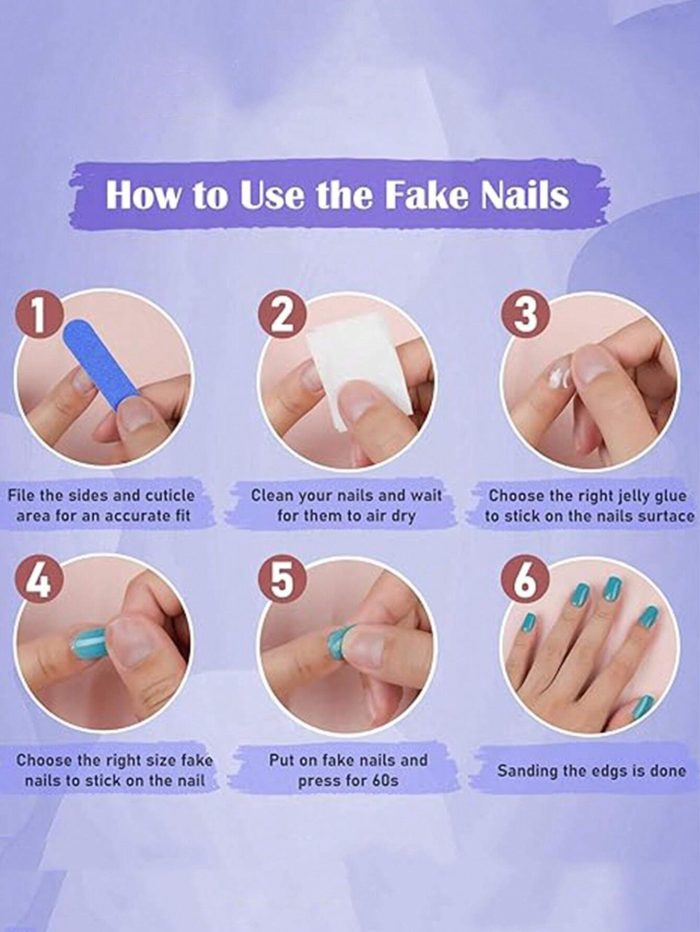 Elevate Your Style With 24pcs Long Almond Shape Bright Red False Nails Set Suitable For Women & Girls' Daily Wear - Image 6