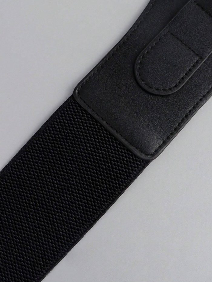 New Arrival Simple Fashion Belt With Elastic Band For Women's Suit/Dress - Image 5