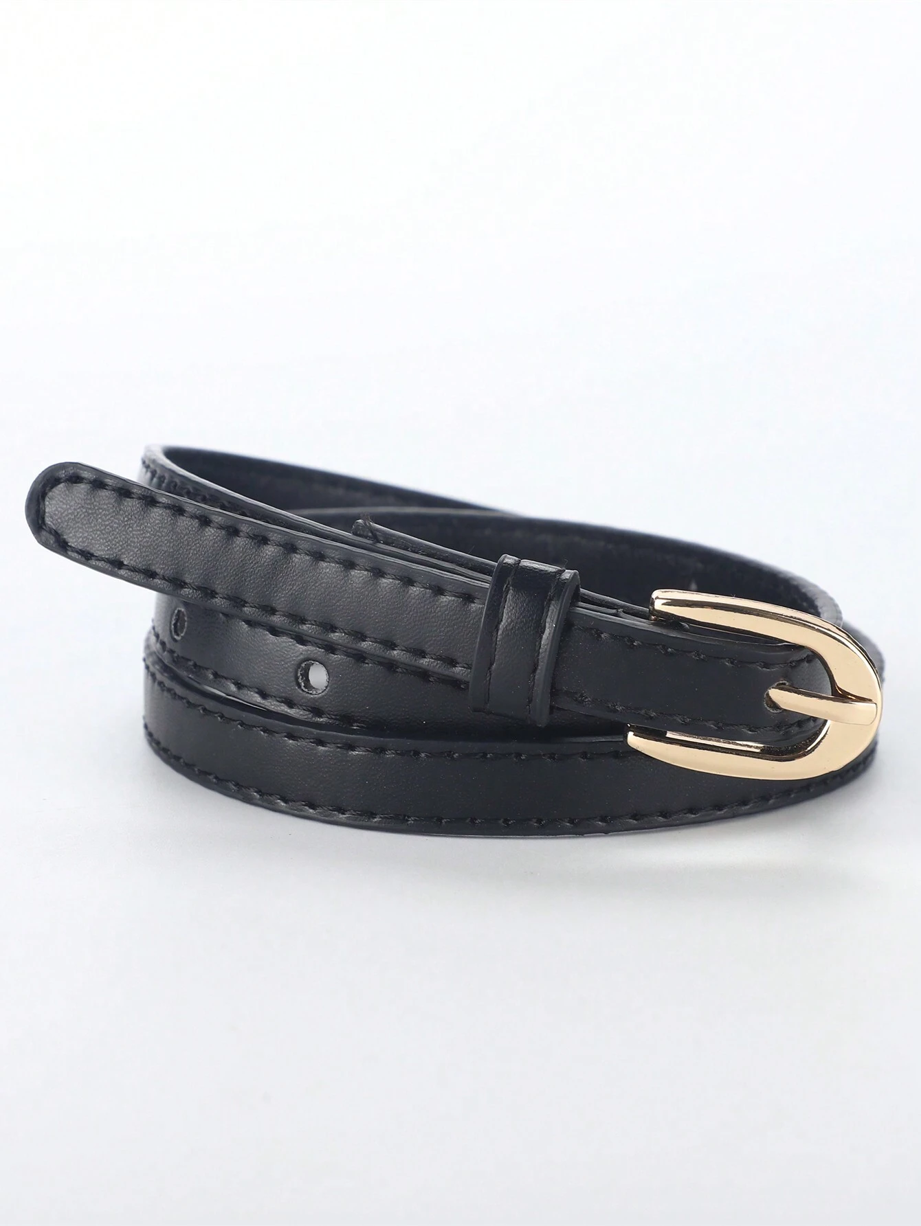 Simple Style Metal Buckle Belt for Coats and Dresses - Image 5