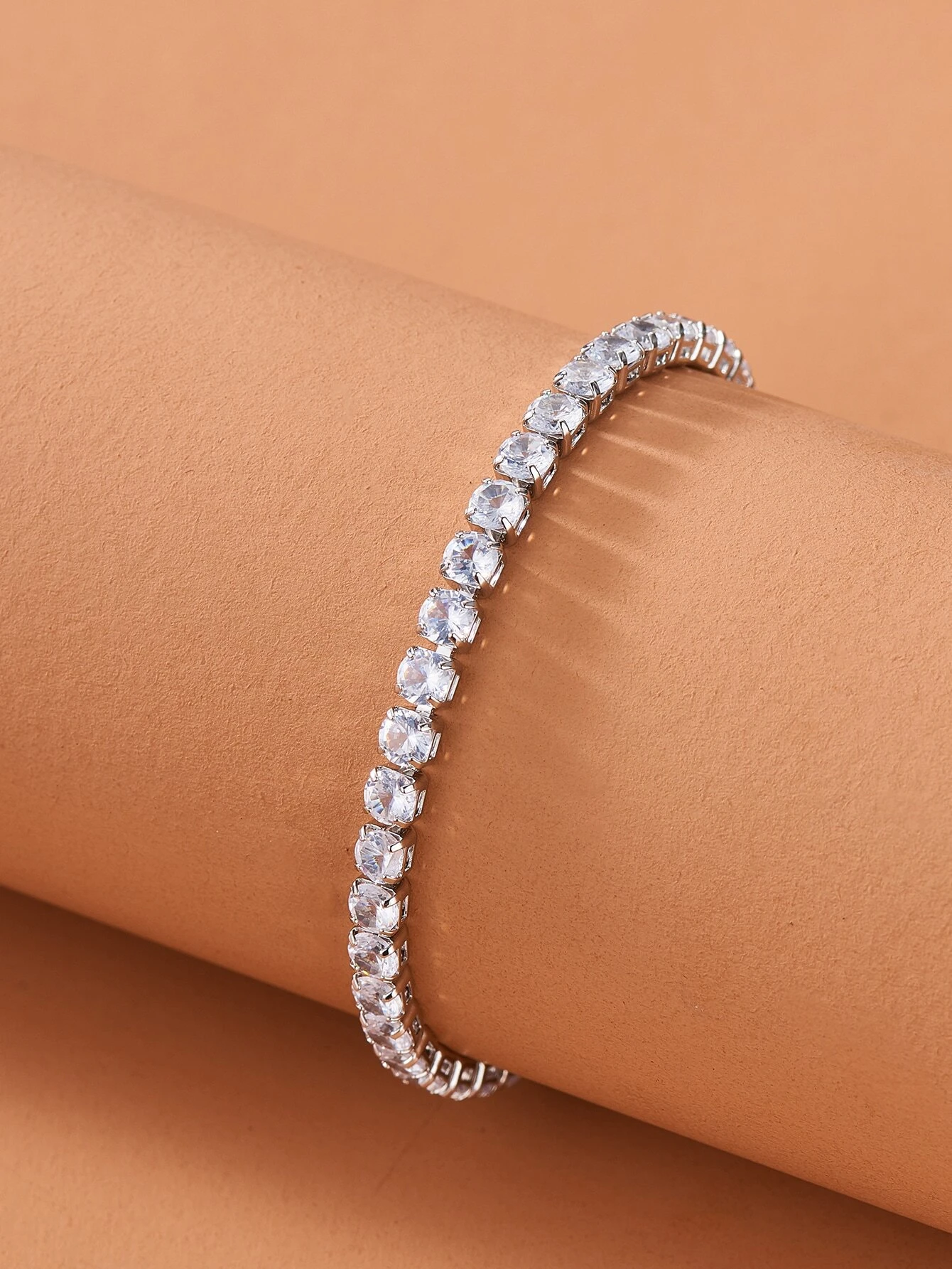 1pc Fashionable Vintage Stone Sliding Knot Bracelet - Image 2