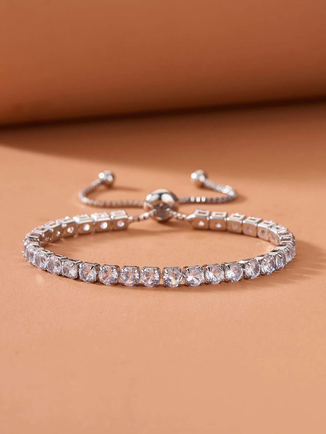 1pc Fashionable Vintage Stone Sliding Knot Bracelet - Image 3