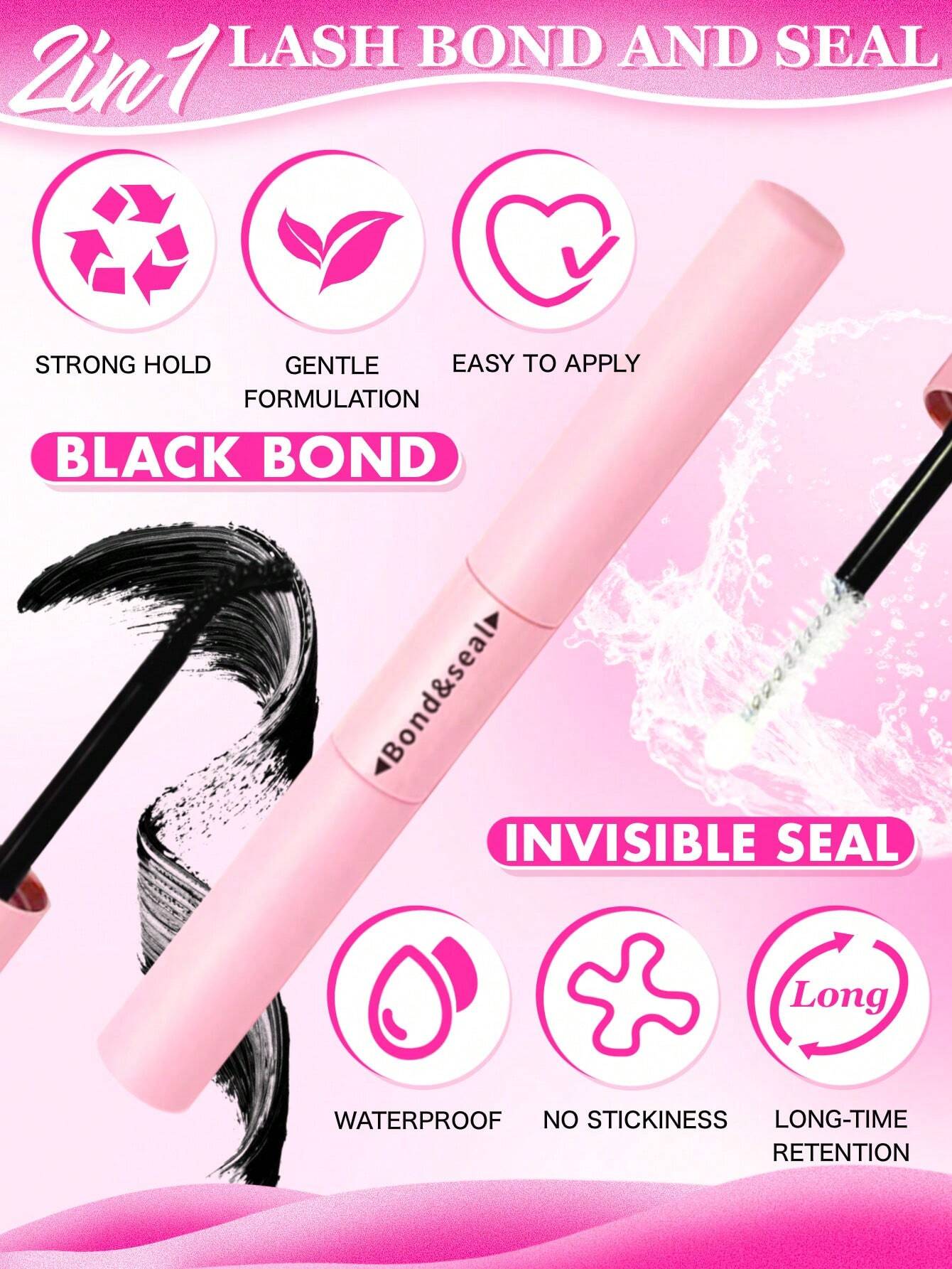 280PCS Individual Lash Clusters Natural Look&Wispy Lash Clusters - Image 6