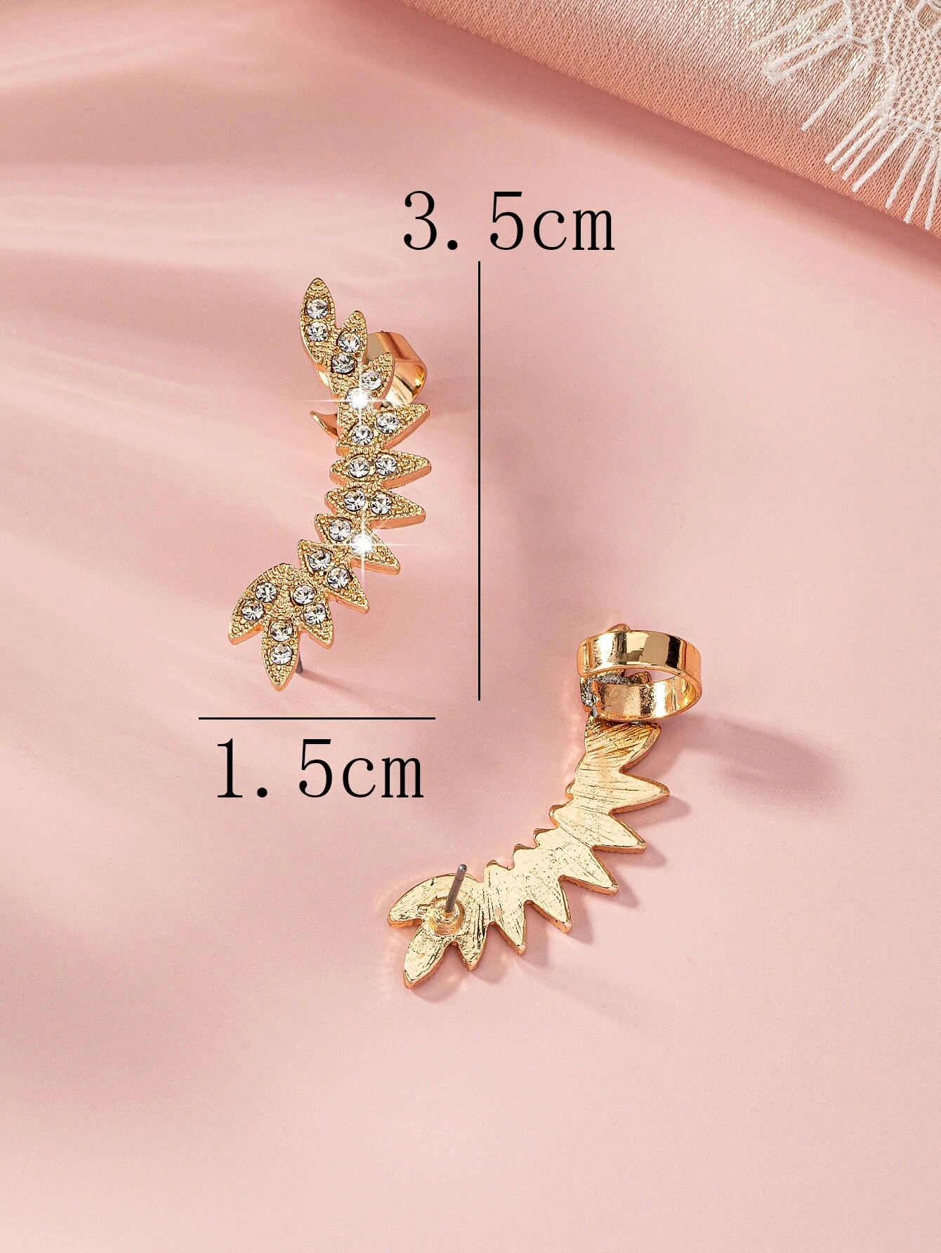 European And American Style Goddess Shiny Rhinestone Tassel Shaped Full Diamond - Image 5