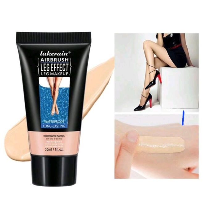 Lakerain Leg Makeup, Brown-Gold Highlighter For Legs, Can Cover Skin Imperfections, Moisturizing & Lightweight Texture, Waterproof 01 - Image 2