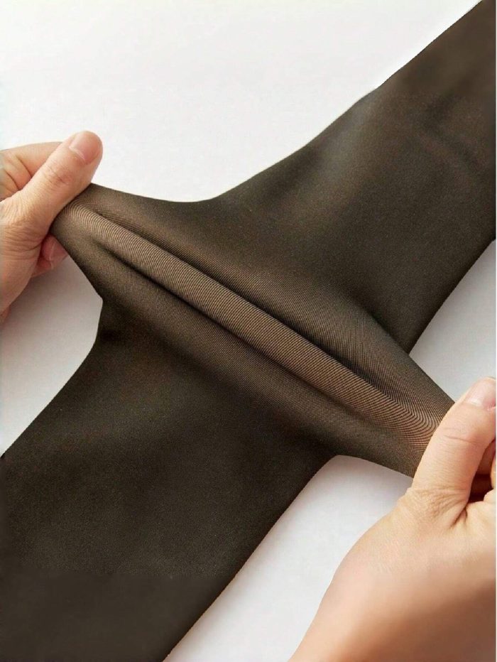 240g Warm Fleece Lined /80g No Fleece Tights Women Winter Thermal Sexy Tights Leggings Wool Fake Translucent Pantyhose Panty Stockings - Image 4