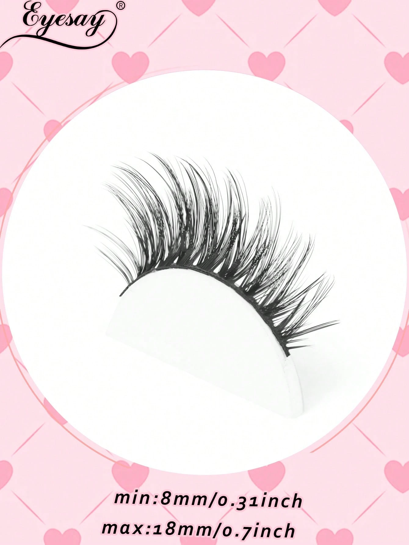 5 Pairs Cat Eye Lashes Wispy Fake Lashes Fluffy Cat Eye Lashes - Image 7