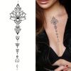 A Brahma Totem Temporary Tattoo Stick Waterproof Lasting A Week To Two Weeks