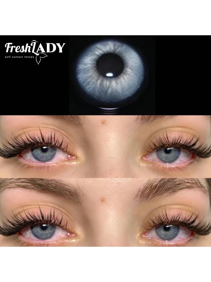 FRESH LADY Freshlady Blue Godness Veil Hera 14.2mm Colored Contact Lenses