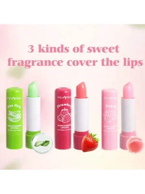 Moisturizing Lip Balm - Lipstick Set(3Pcs/Set) High Shine Finish Moisturizing Non-Sticky Lip Glaze