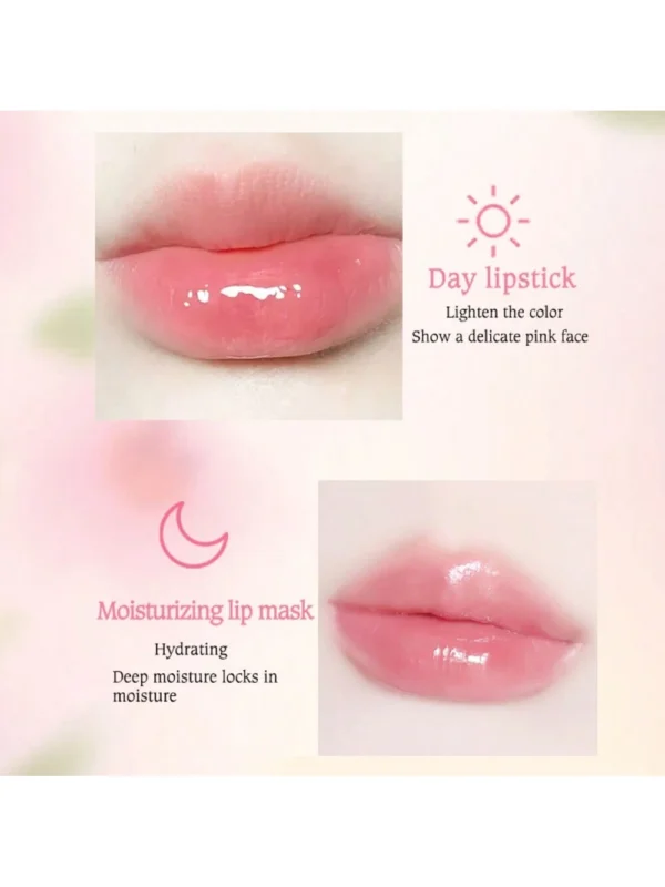 Moisturizing Lip Balm - Lipstick Set(3Pcs/Set) High Shine Finish Moisturizing Non-Sticky Lip Glaze - Image 4