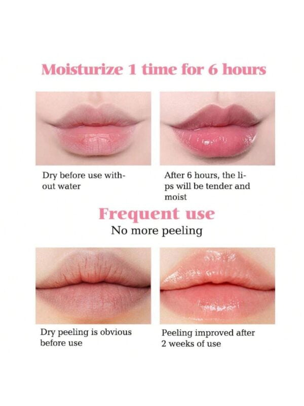Moisturizing Lip Balm - Lipstick Set(3Pcs/Set) High Shine Finish Moisturizing Non-Sticky Lip Glaze - Image 5
