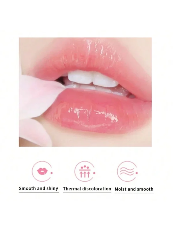 Moisturizing Lip Balm - Lipstick Set(3Pcs/Set) High Shine Finish Moisturizing Non-Sticky Lip Glaze - Image 7