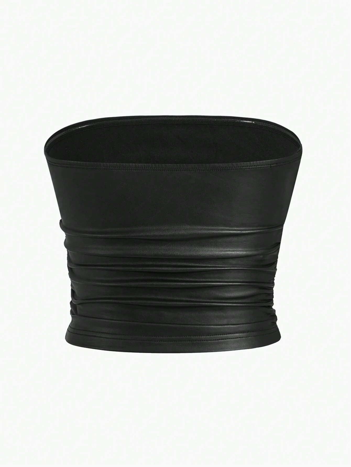 SHEIN EZwear Folded Knitted Bandeau Top - Image 3