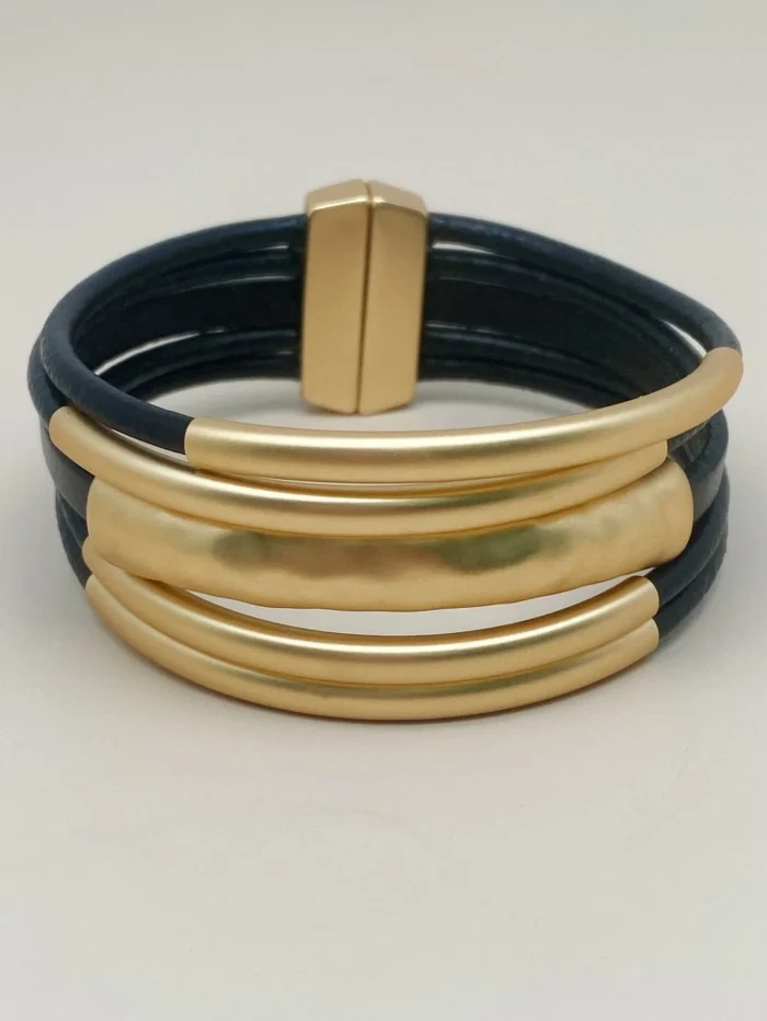 Two Tone Layered Bracelet - Image 3