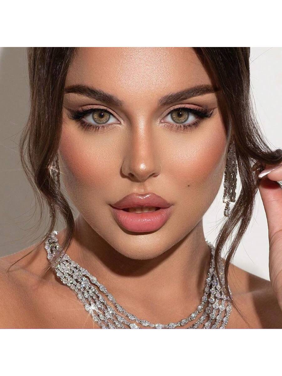 UYAAI UYAAI 1Pair-Enlargement Natural Yearly Disposable Colored Contact Lenses - Image 3