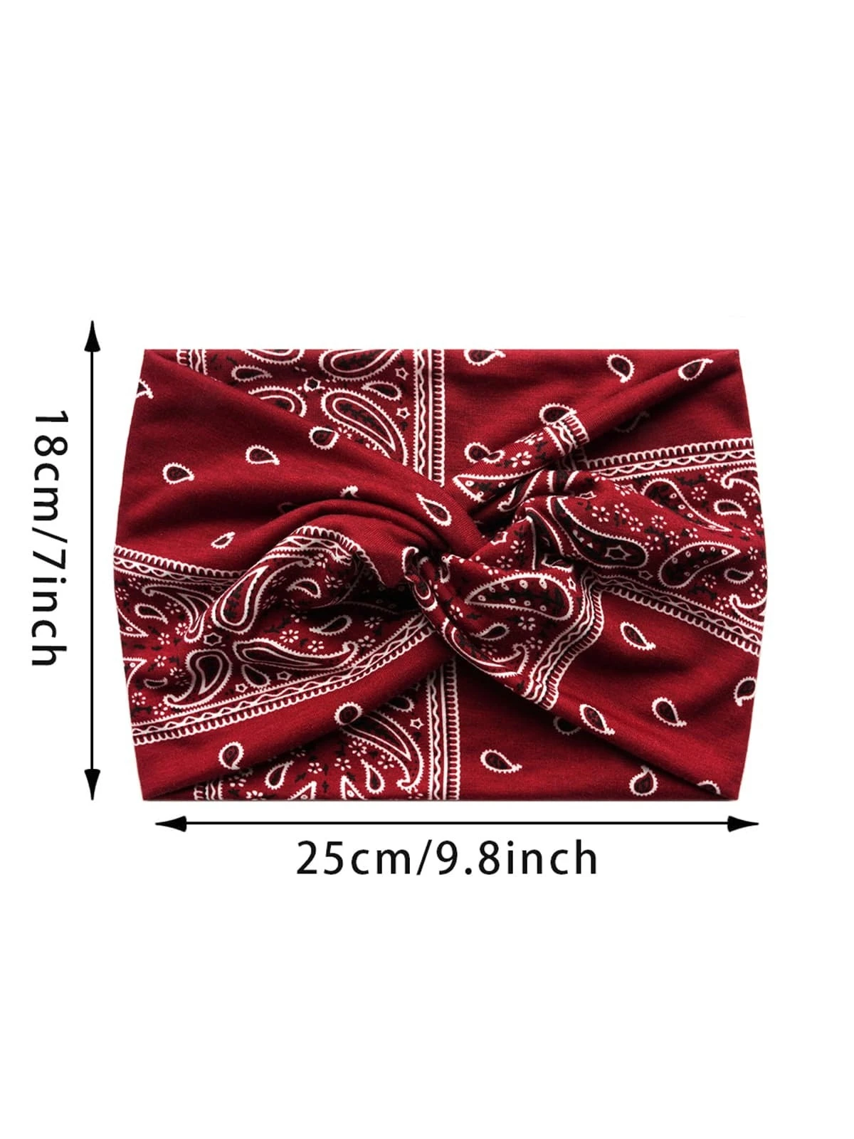 1pc/4pcs Women Fashion Wide Tie-Knot Headbands - Image 3