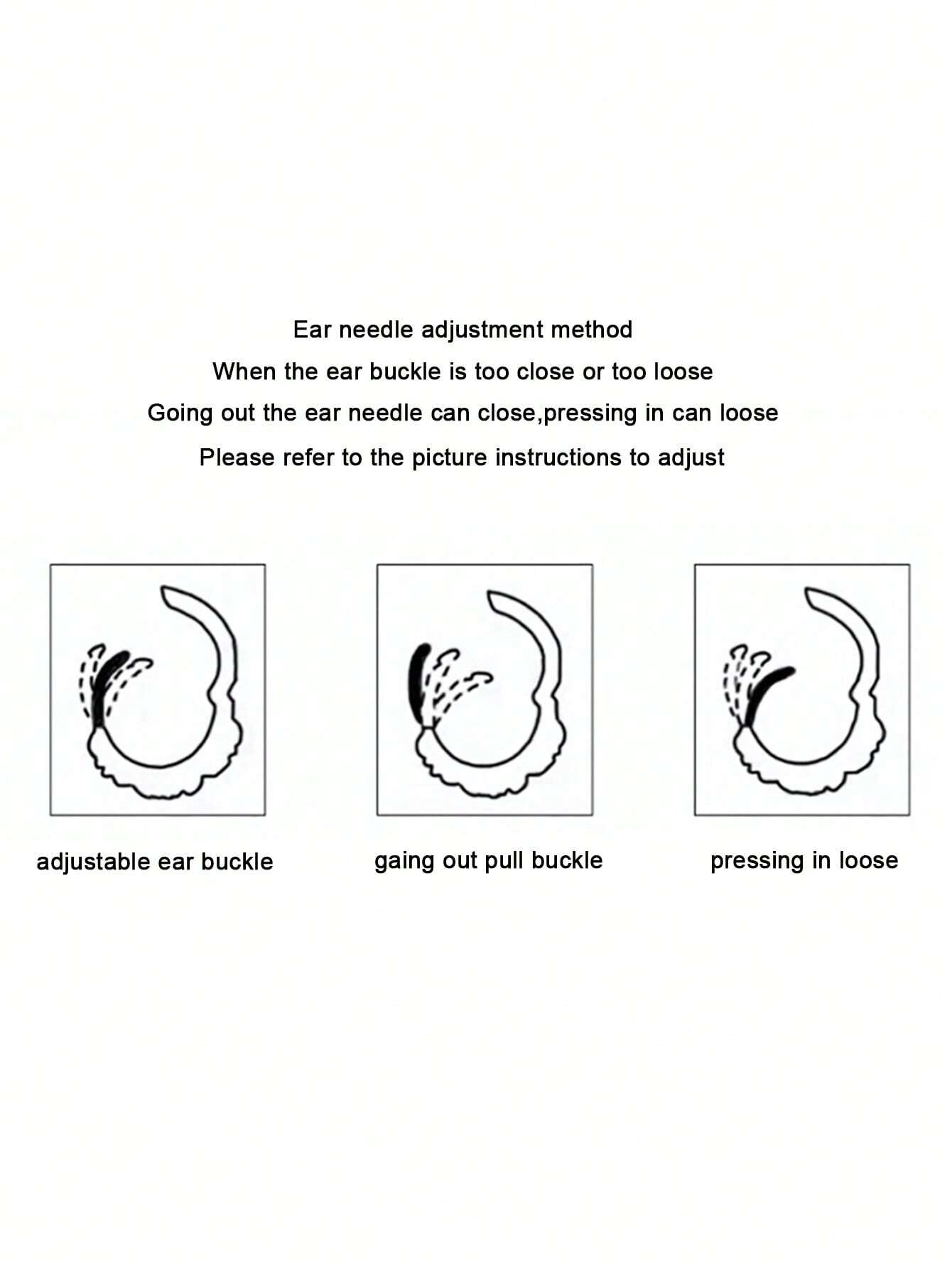 6 Pcs Exquisite 24K Gold Filled Cubic Zirconia Fashion Hoop Earrings For Women - Image 3