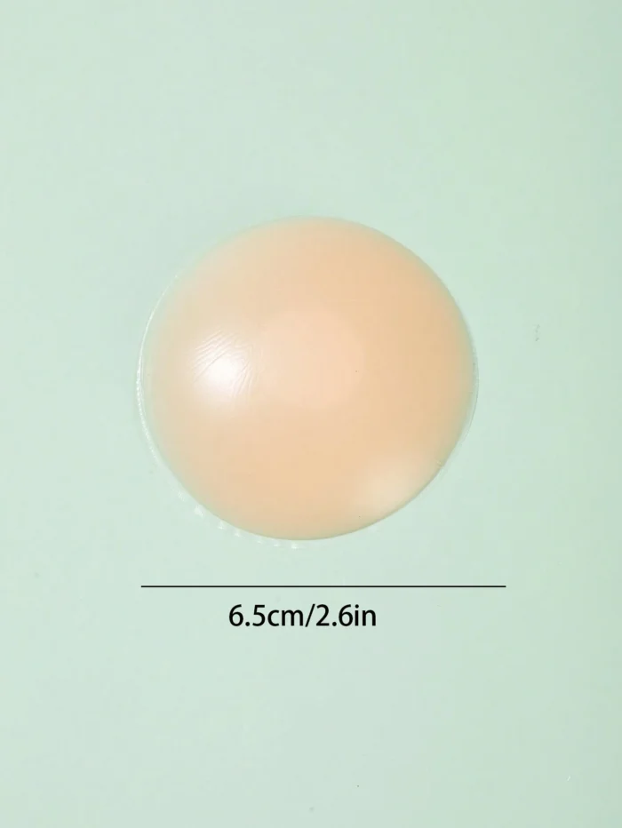 8 Silicone Gel Breast Pads, Anti-Slip Dot Invisible Bra Pads For Wedding Strapless Evening Gowns - Image 3