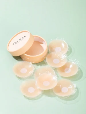 8 Silicone Gel Breast Pads, Anti-Slip Dot Invisible Bra Pads For Wedding Strapless Evening Gowns