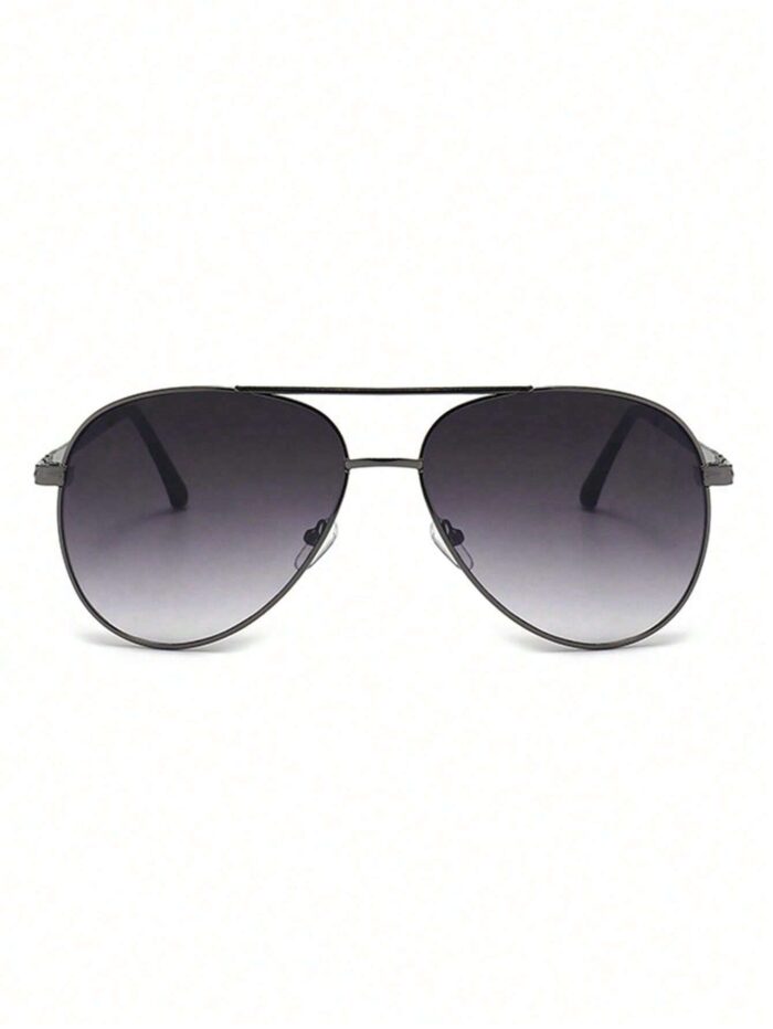 Unisex Large Vintage Toad Frame Fashion Glasses, Suitable For Casual - Image 3