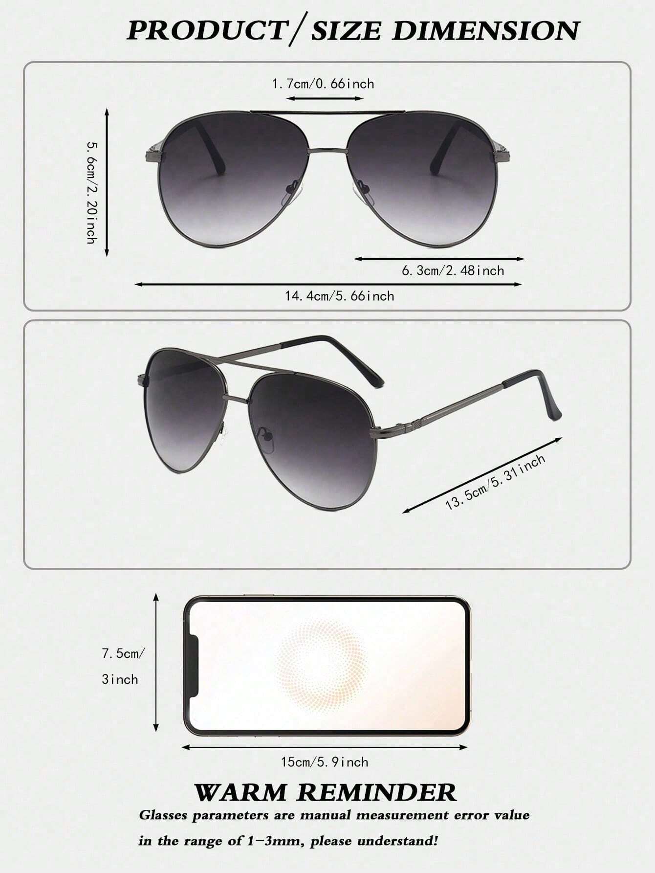 Unisex Large Vintage Toad Frame Fashion Glasses, Suitable For Casual - Image 4