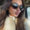 1pc Rhombus Full Frame Women's Fashion Eyeglasses