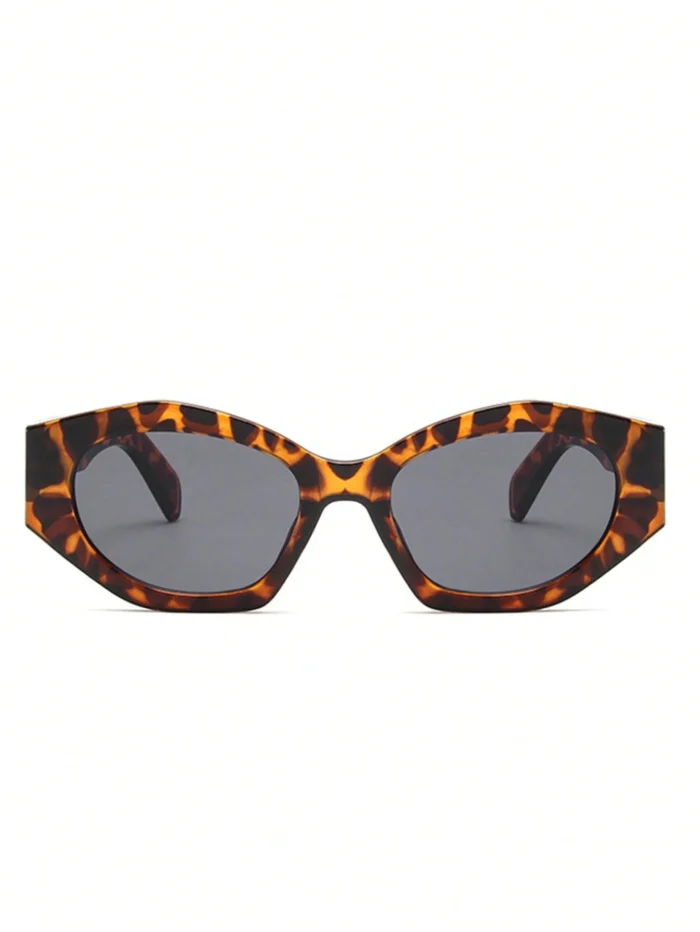 1pc Rhombus Full Frame Women's Fashion Eyeglasses - Image 2
