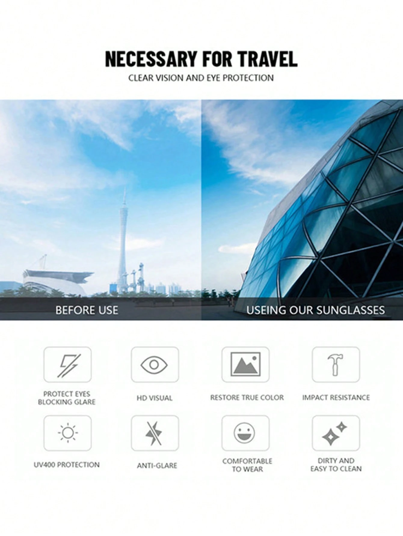 1pc Rhombus Full Frame Women's Fashion Eyeglasses - Image 7