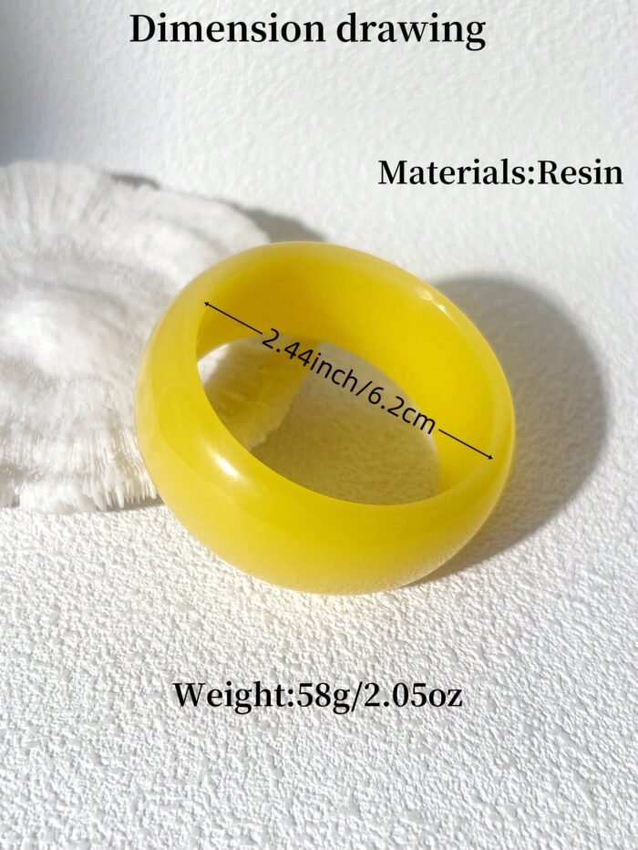 1pc Women's Elegant And Fashionable Bright-Color Bracelet - Image 2