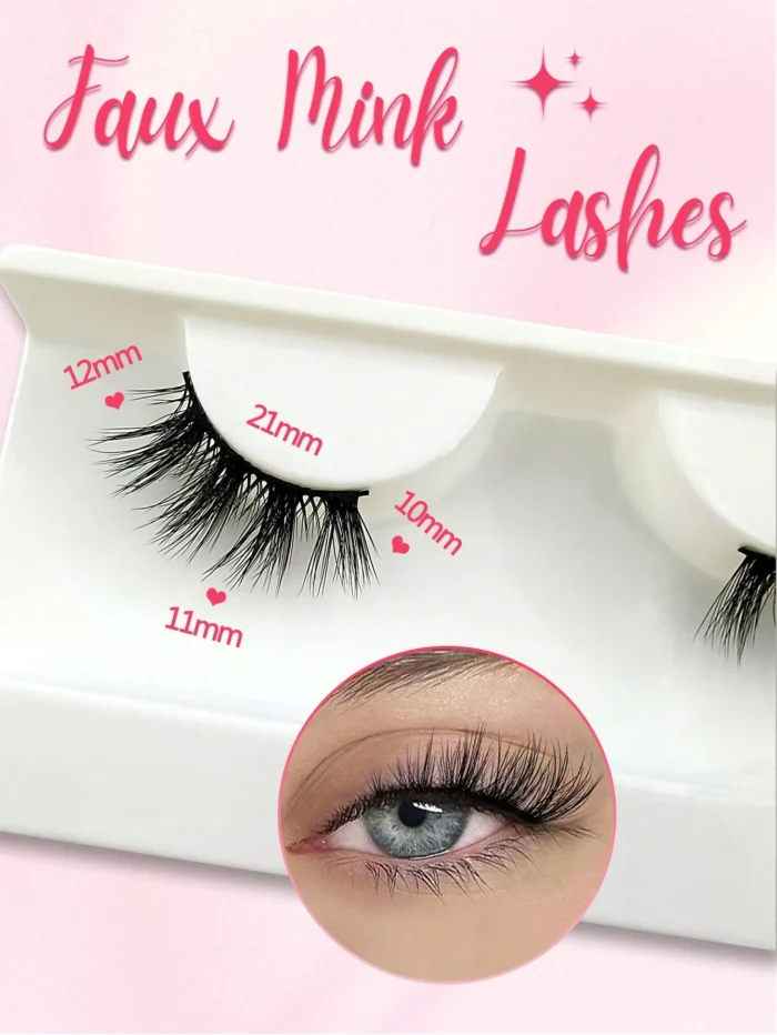 7pairs Cat Eye False Eyelashes - Image 6