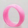 1pc Exaggerate Vintage Colorful Transparent Retrot Marble Pattern Acryic Heavy Wide Bangle Bracelet Dark Pink