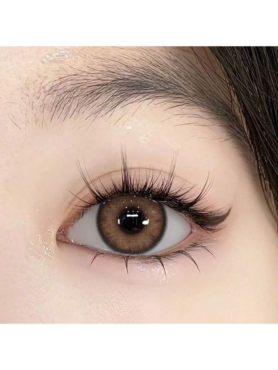 UYAAI UYAAI 1Pair- Brown Enlargement Natural Yearly Disposable - Image 2