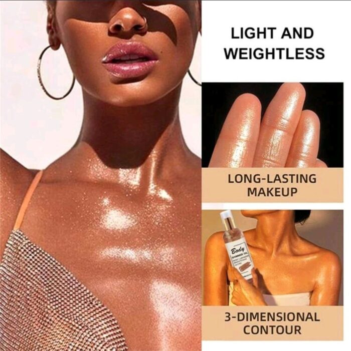 1 Bottle Shiny Moisturizing Body Oil 100ML - Image 2