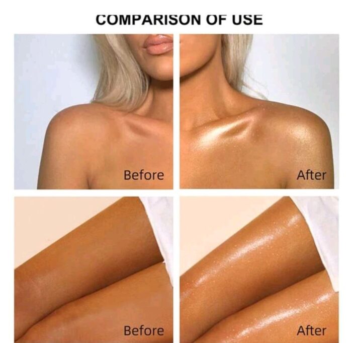 1 Bottle Shiny Moisturizing Body Oil 100ML - Image 3
